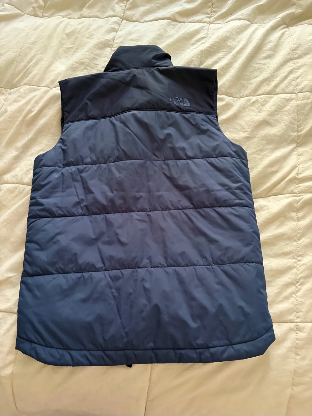 The North Face Men's Quilted Vest in Navy and Black